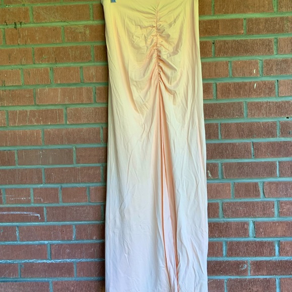 NWT💋ASOS Ruched Maxi Skirt - Picture 1 of 3